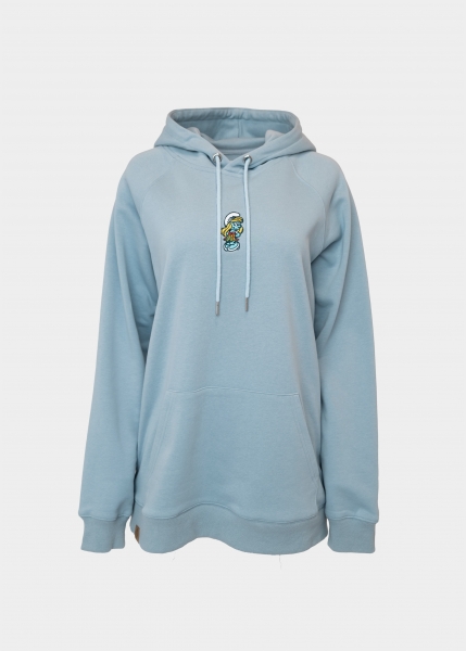 Hoodie "Schlumpfine" - hellblau
